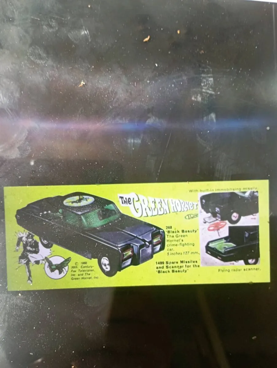 VINTAGE CORGI  THE GREEN HORNET  BLACK BEAUTY - Image 3