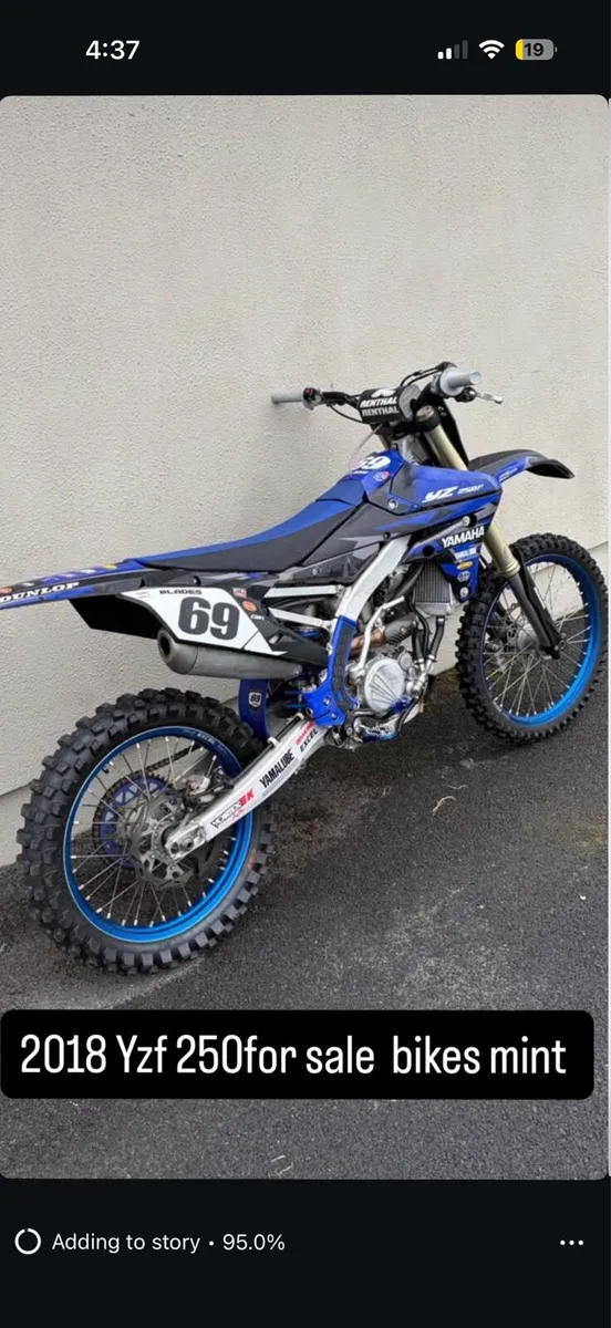 2018 Yzf 250 - Image 1