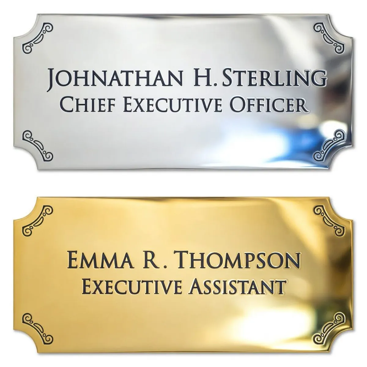 Personally laser engraved name plates - Image 2