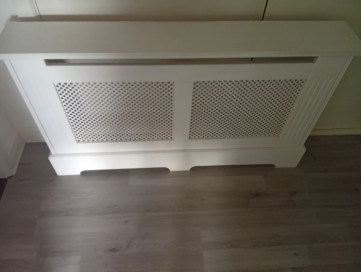 Quality Radiator White Cover - Image 1