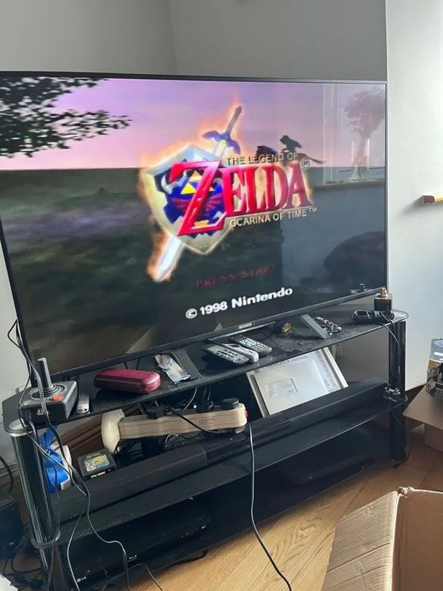 Nintendo 64 N64 2 ORIGINAL Controllers 10 Games Zelda, Banjo, Jet Force Gemini - Image 3