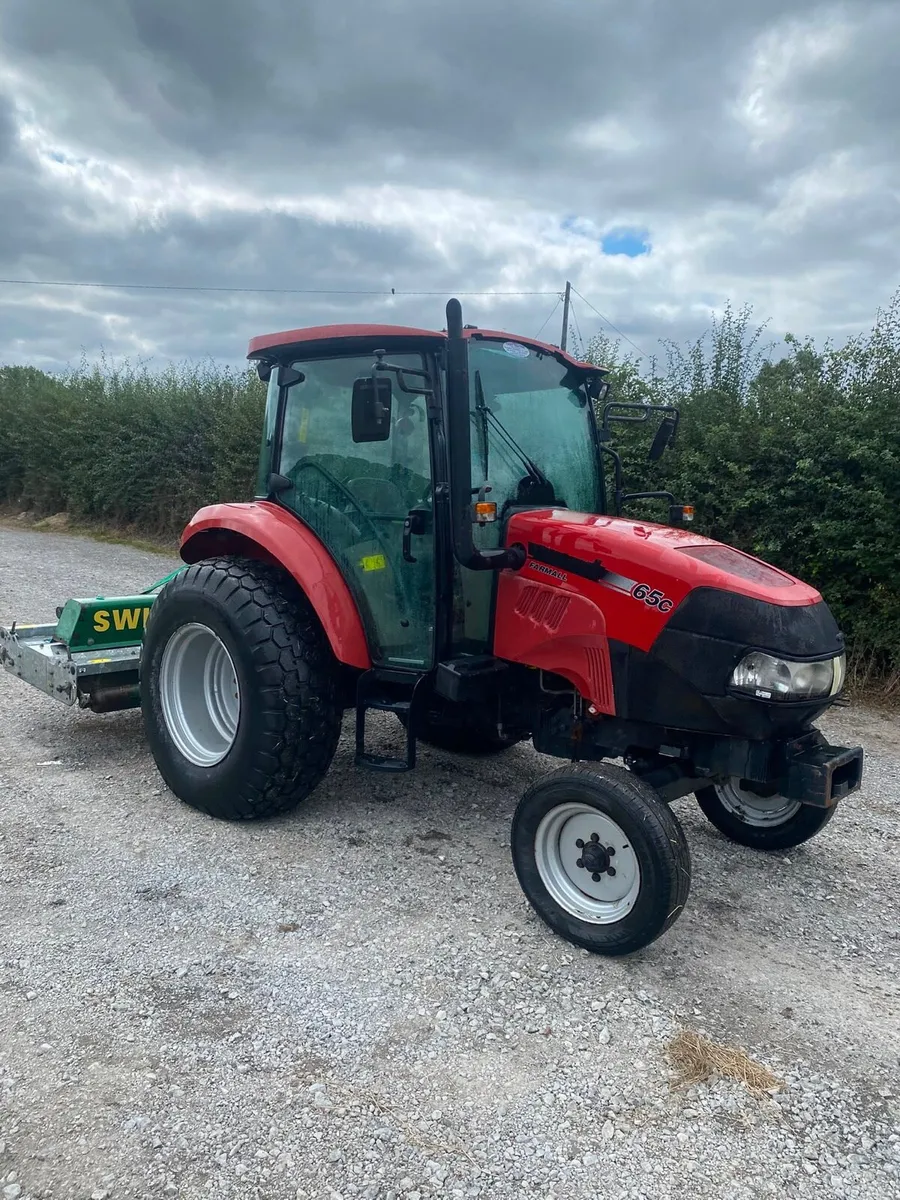 Case 65c and major MJ71-240 mower - Image 1