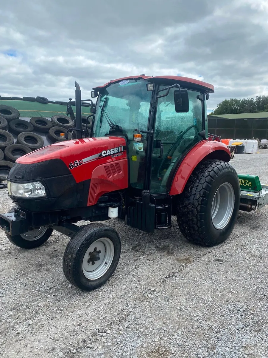 Case 65c and major MJ71-240 mower - Image 2