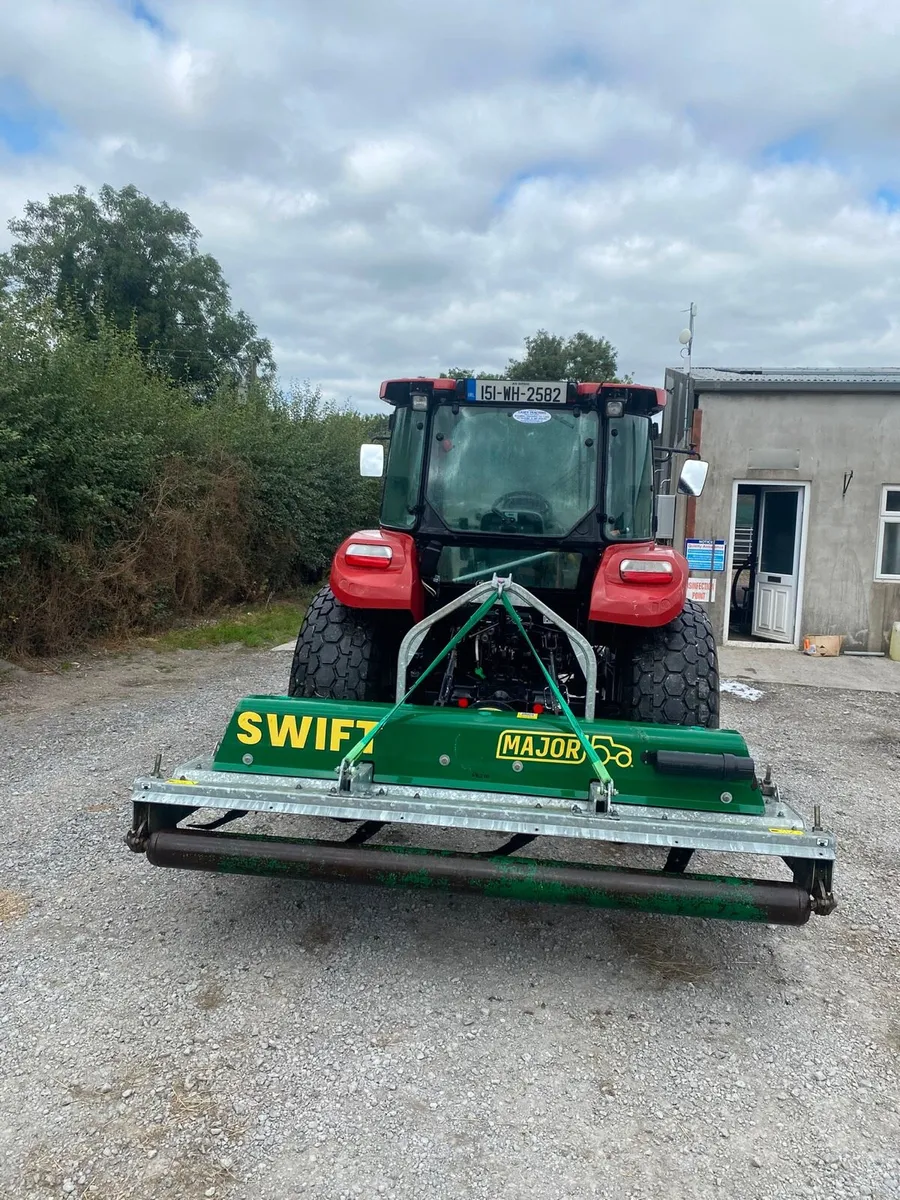 Case 65c and major MJ71-240 mower - Image 3