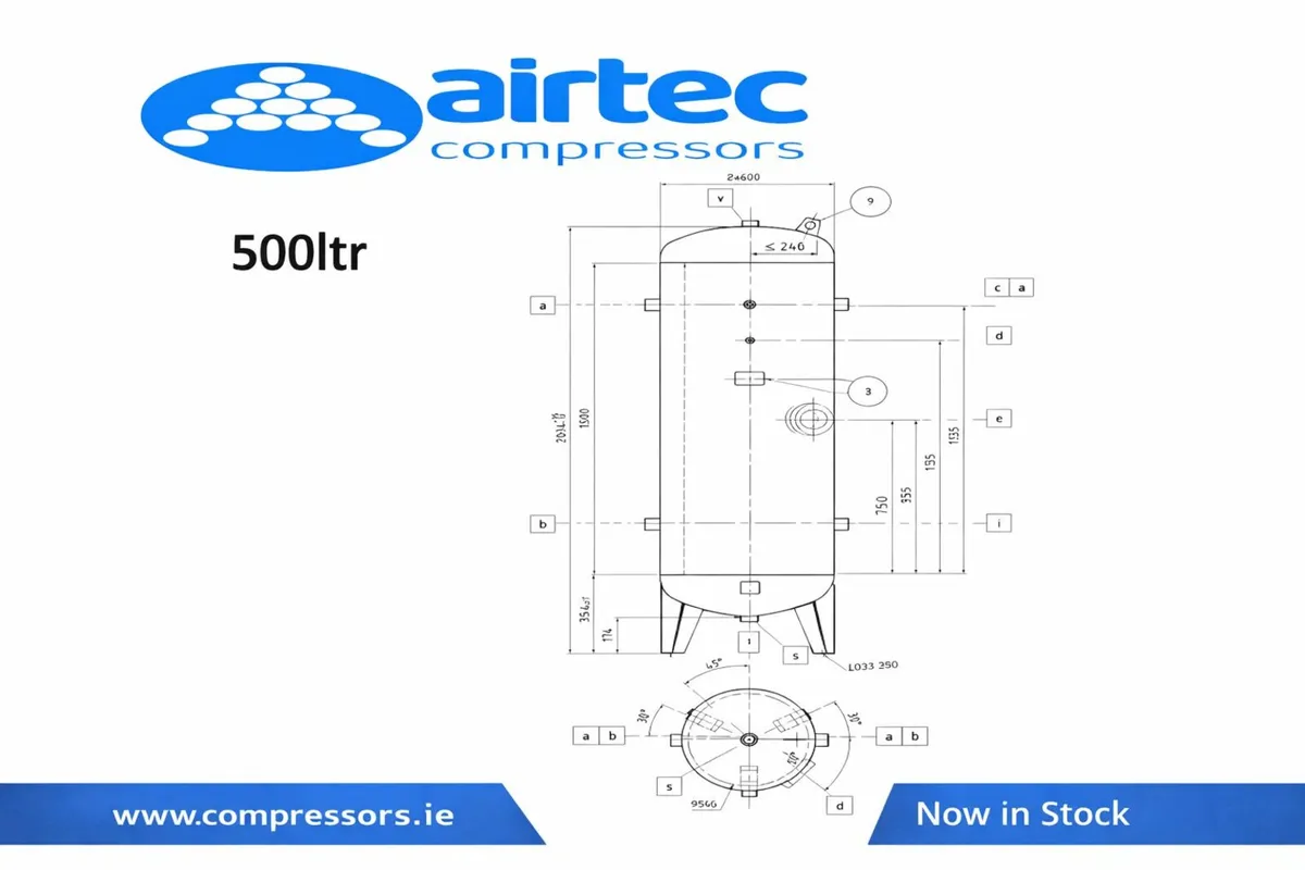 COMPRESSOR - AIR RECEIVERS - IN STOCK NOW - Image 3