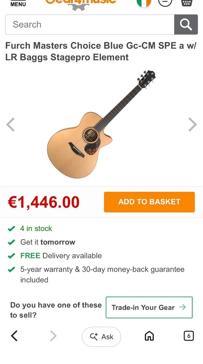 Furch acoustic guitar - Image 2
