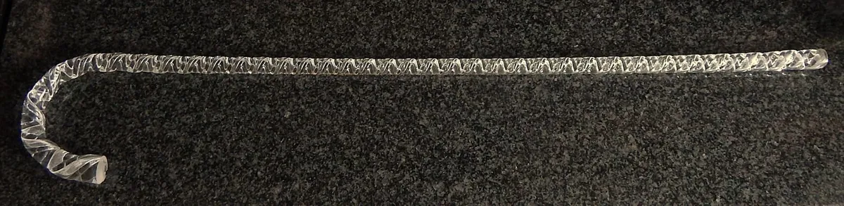 Vintage Barley Twist Crystal Cane - Image 2