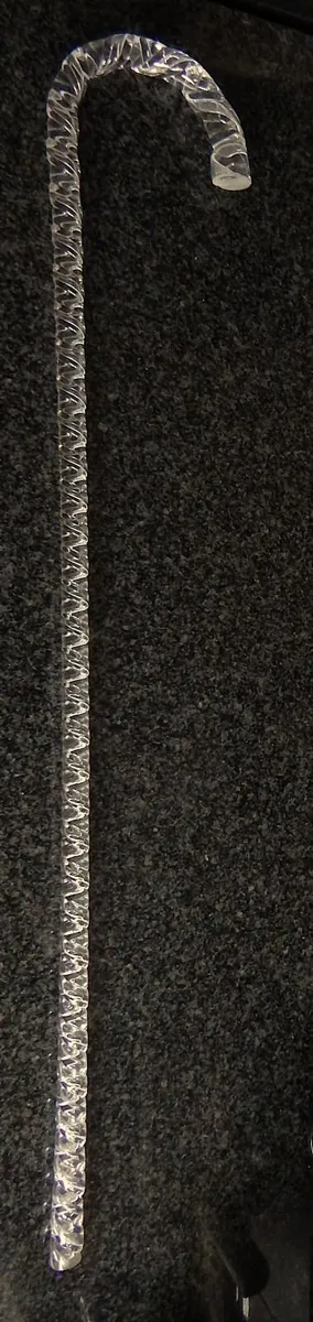 Vintage Barley Twist Crystal Cane - Image 1