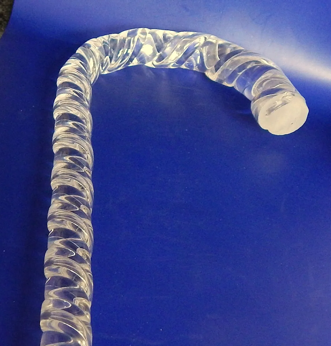 Vintage Barley Twist Crystal Cane - Image 3