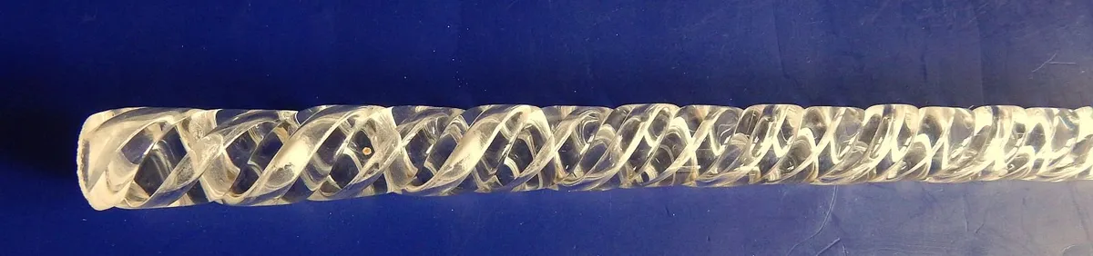 Vintage Barley Twist Crystal Cane - Image 4