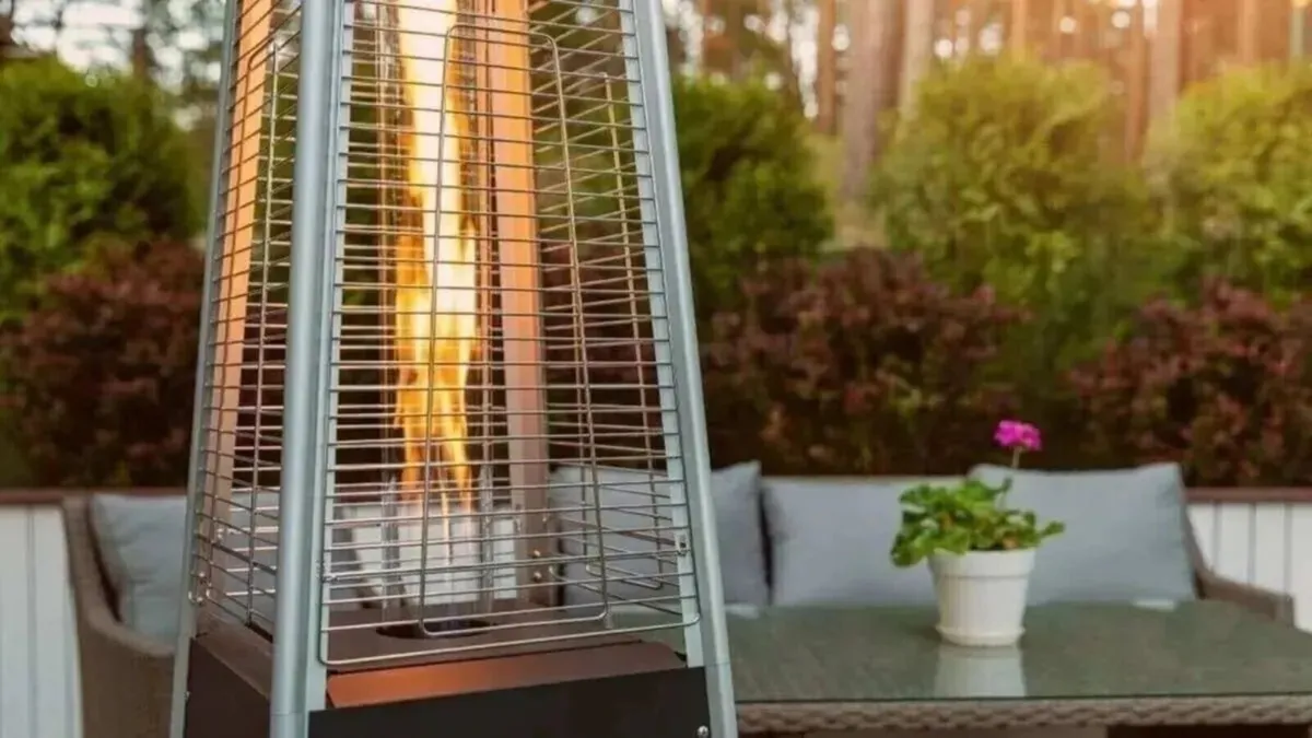 Patio Heater 13KW Pyramid Gas Garden Heater - Image 3