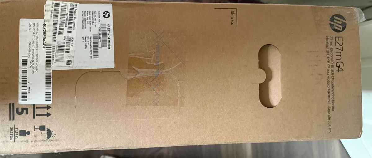 HP brand new monitor, keyboard and mouse - Image 4
