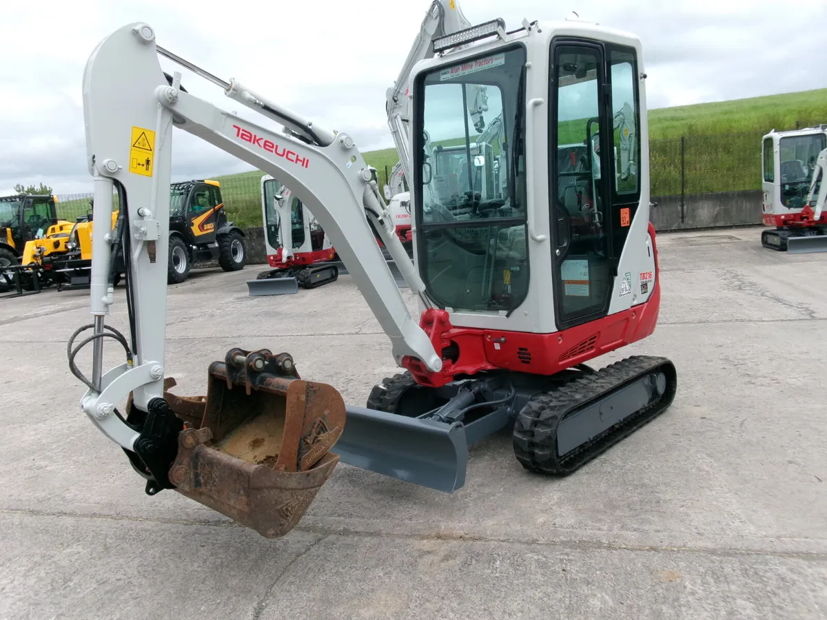 Takeuchi TB216 cab  #14005252 - Image 2