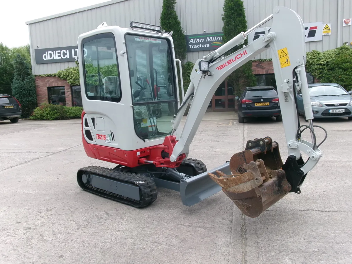 Takeuchi TB216 cab  #14005252 - Image 3