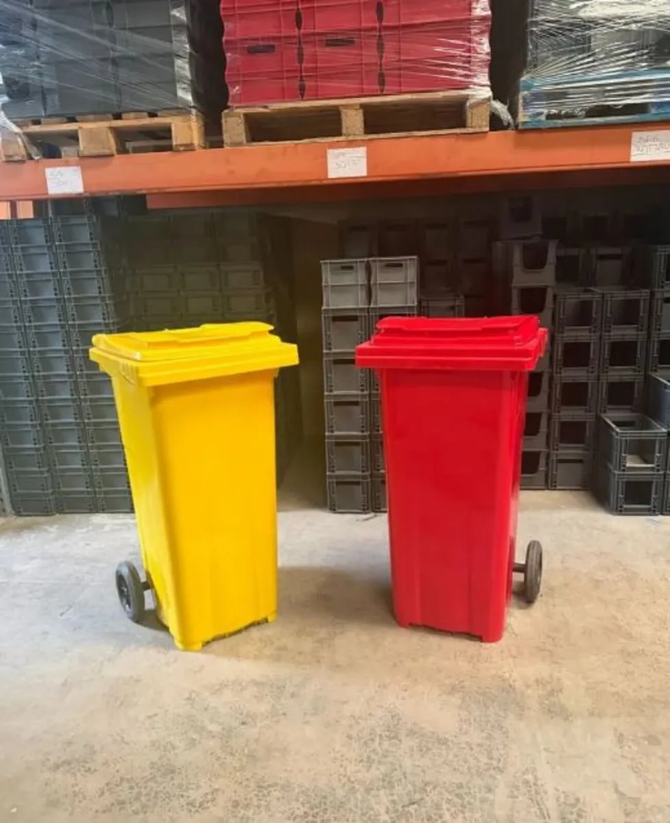 120ltr Household Wheelie Bins Special Offer - Image 1
