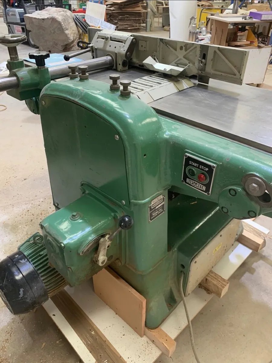Wadkin UO/S 18” Planer Thicknesser – New Knives + - Image 2
