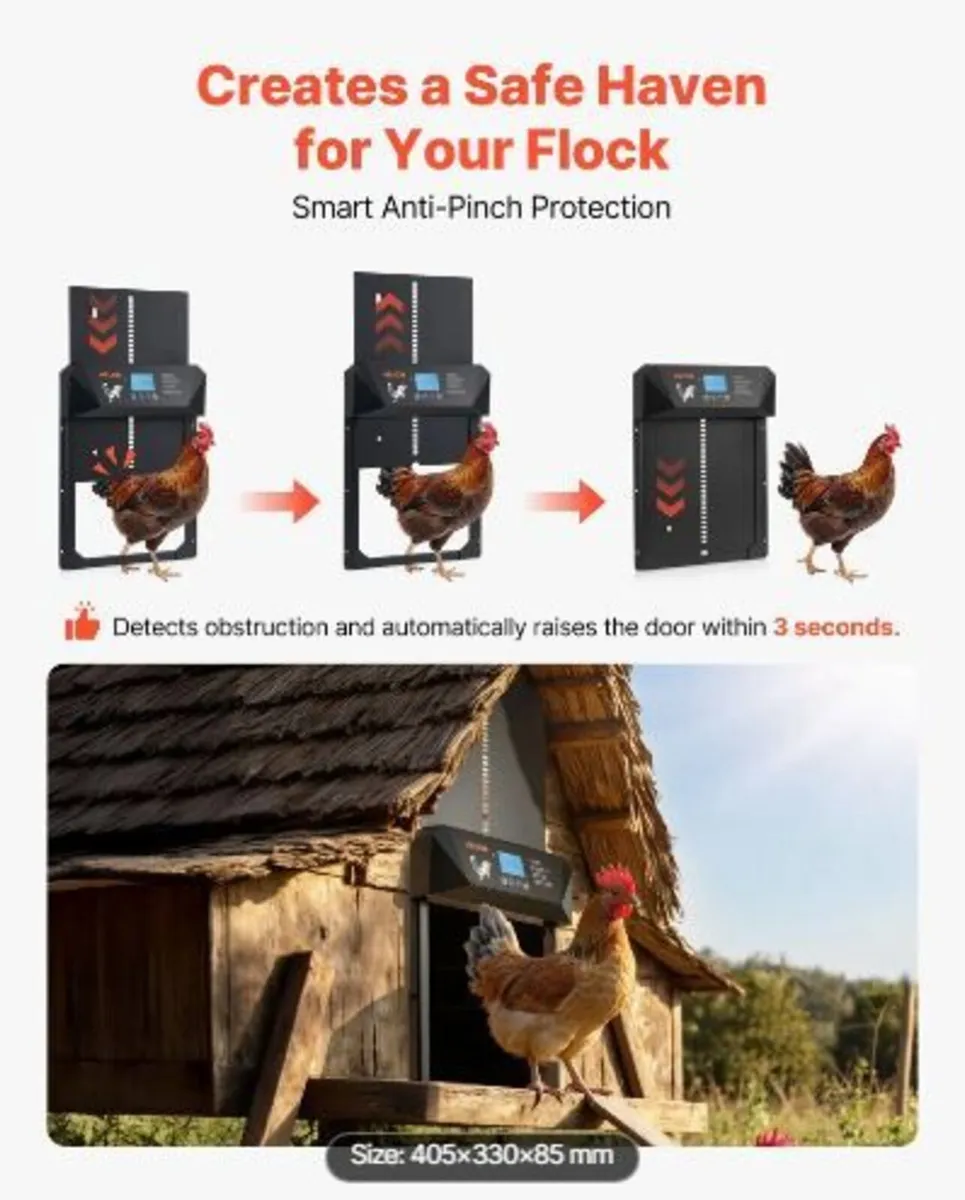 Automatic Chicken Coop Door, DC & Battery - Image 2