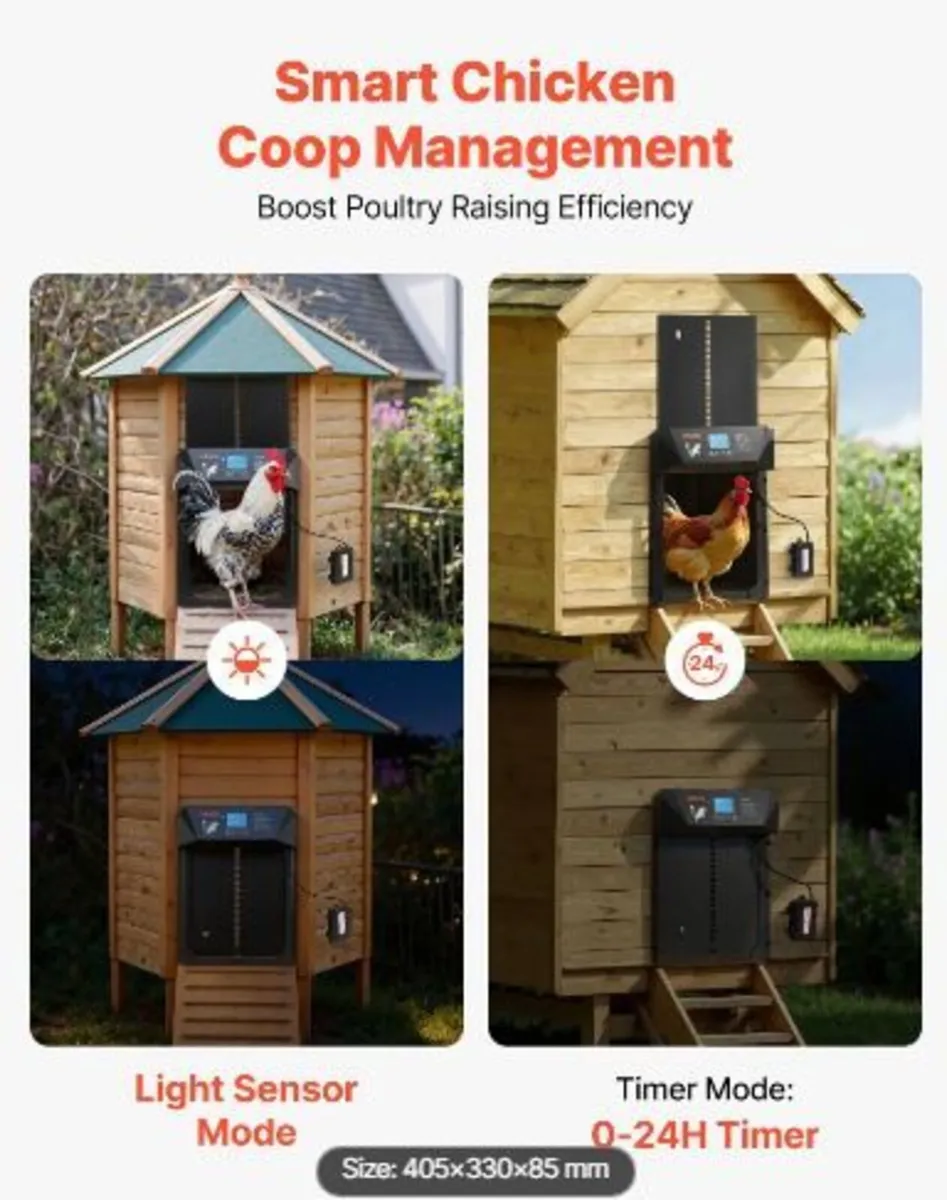 Automatic Chicken Coop Door, DC & Battery - Image 3