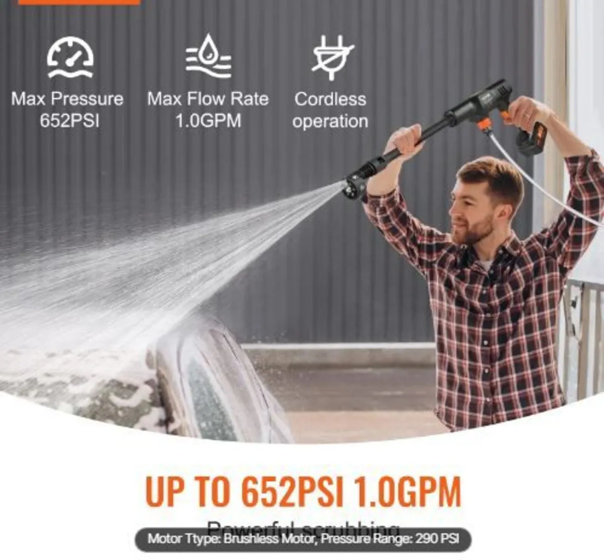 Cordless Pressure Washer - Image 2
