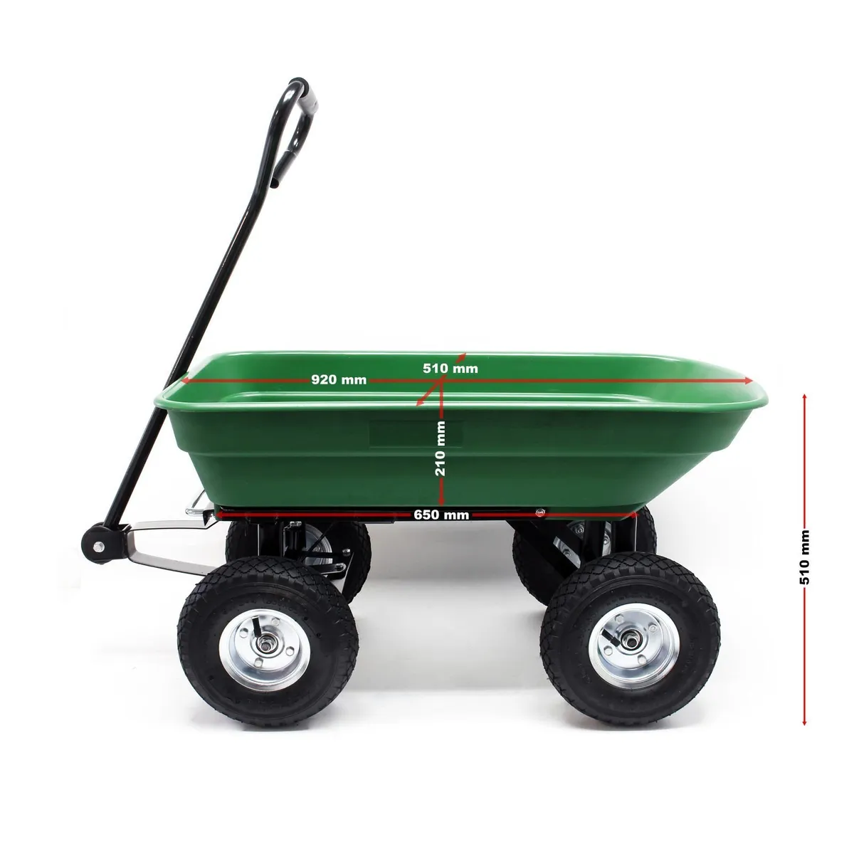 XXL Garden Cart with 125l Free Delivery - Image 3
