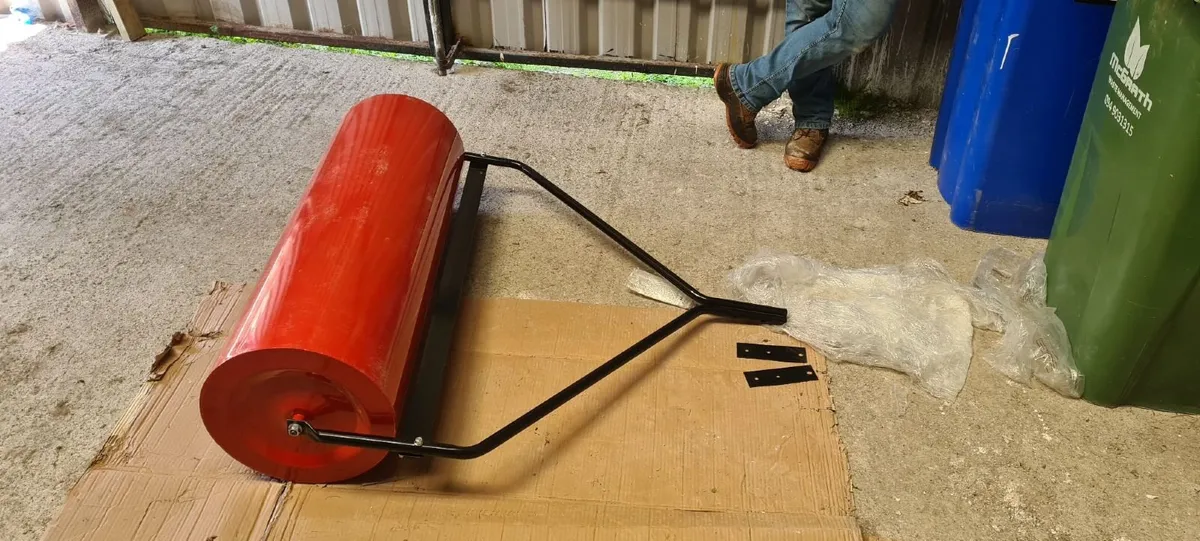 Lawn roller 35x100cm ... Free Delivery - Image 2