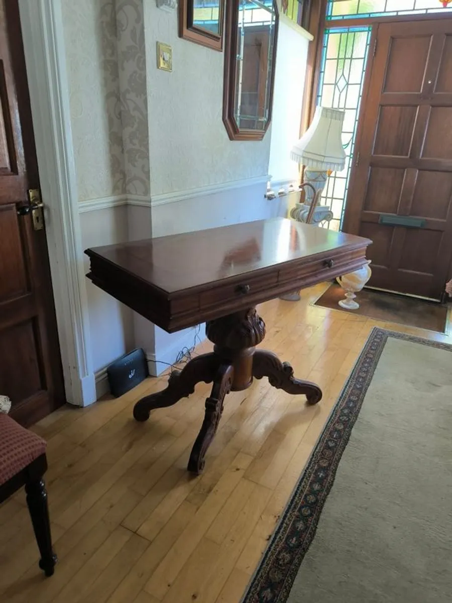 Mahogany Hall Table - Image 1