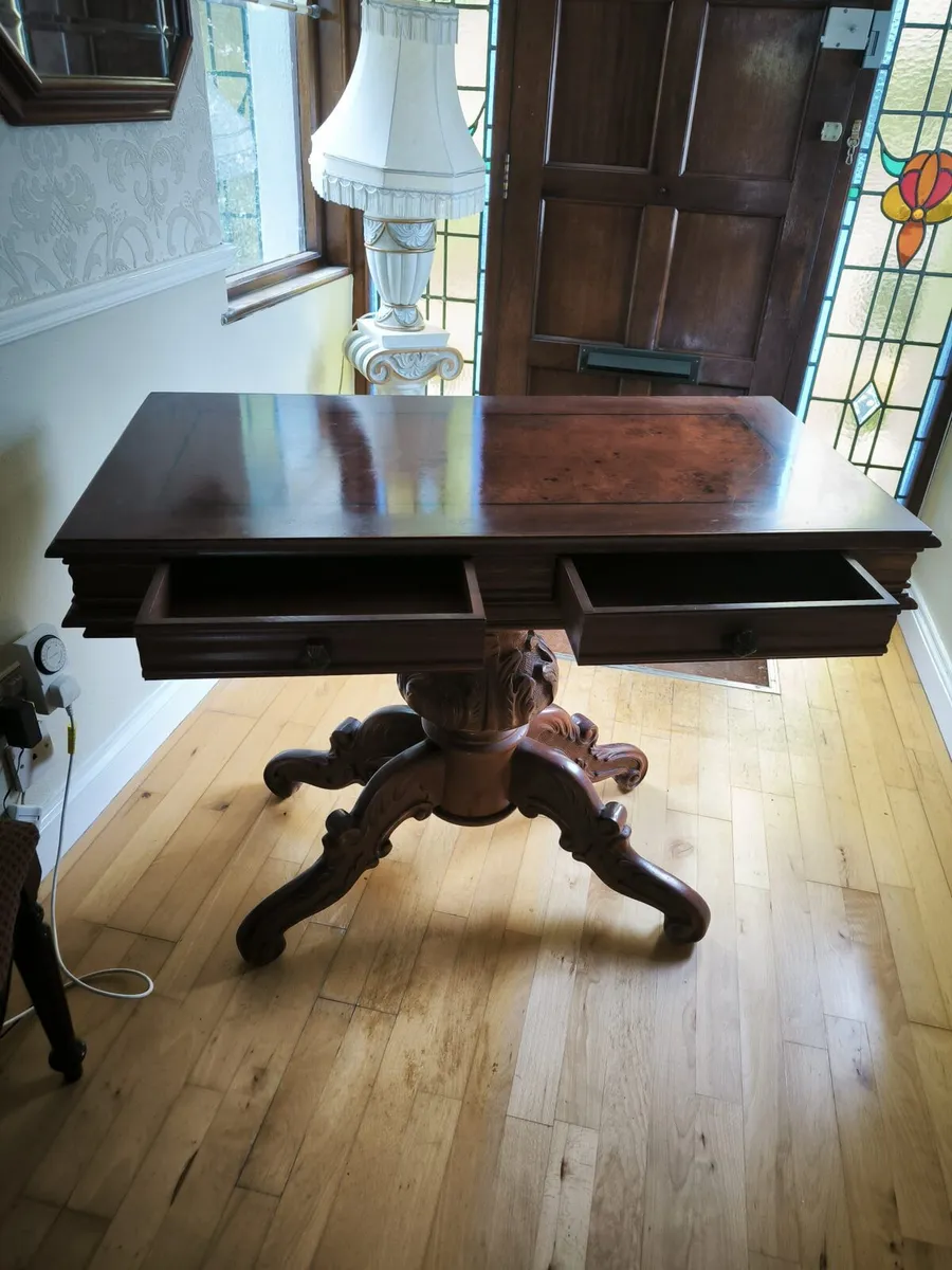 Mahogany Hall Table - Image 3