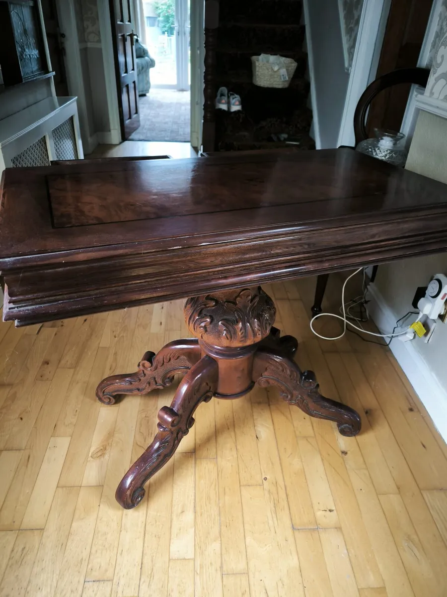 Mahogany Hall Table - Image 4