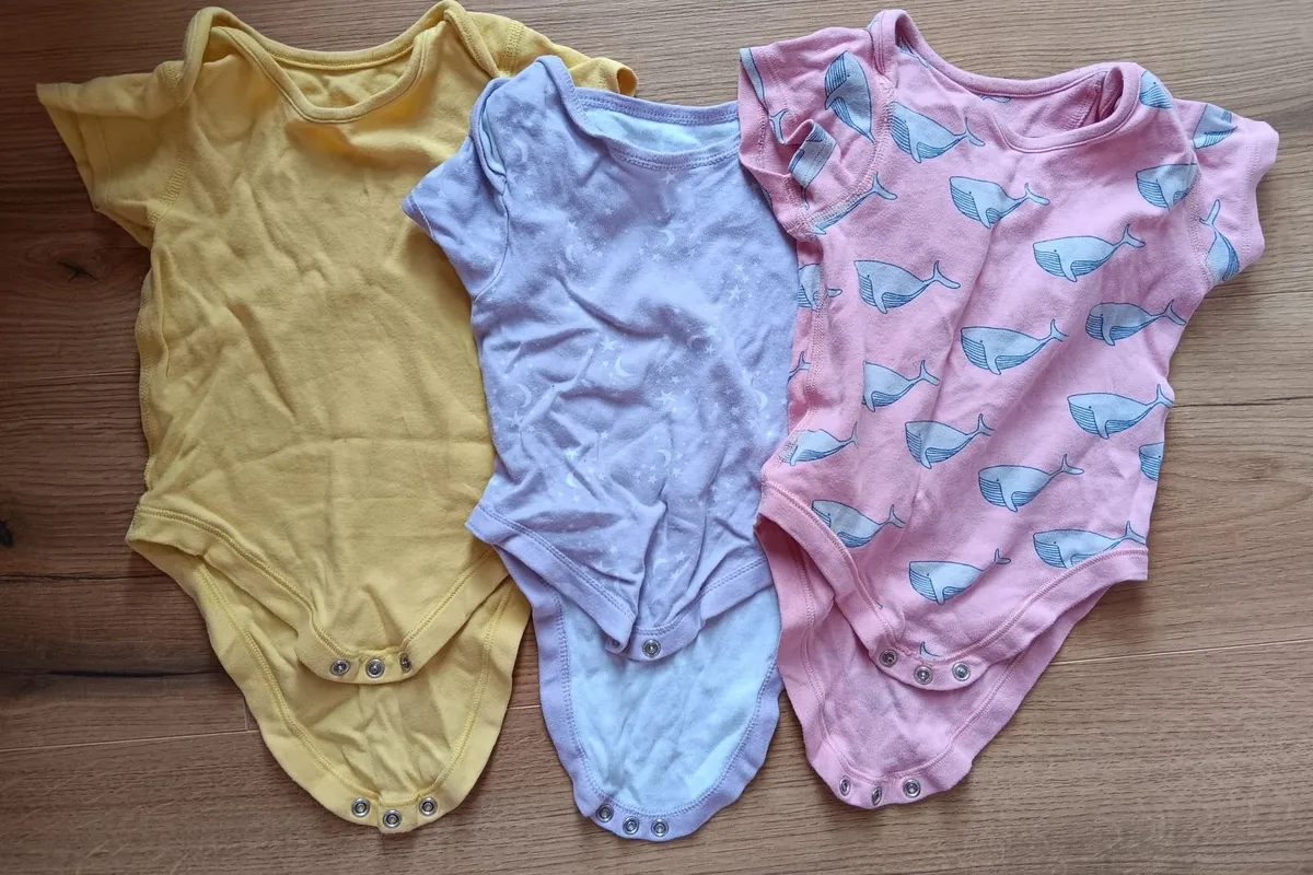 6 - 9 month onesies, vests and dresses - Image 2