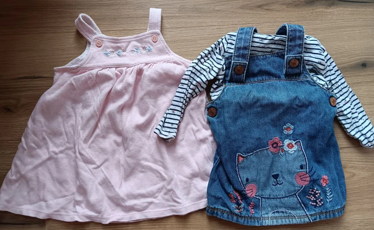 6 - 9 month onesies, vests and dresses - Image 3