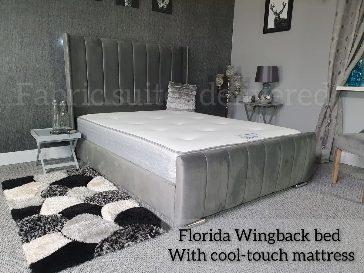 Bed with Gas Lift Storage - Any Colour - Image 4
