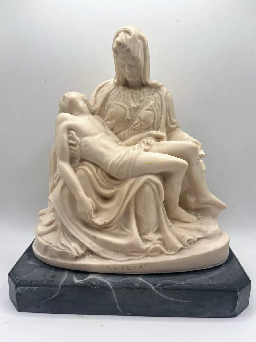 Antique  'The Pieta' sculpture - Image 1