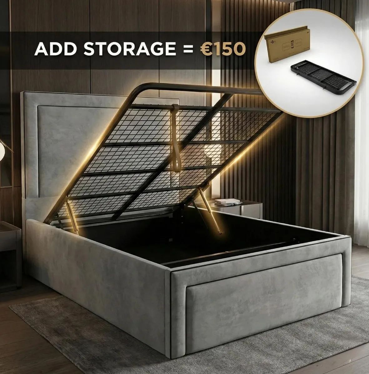 Bed & Mattress - Any Size Made in UK - Image 1