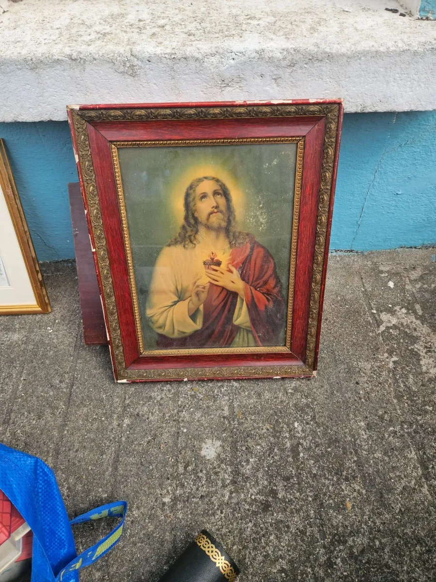 Vintage Religious Picture - Image 3