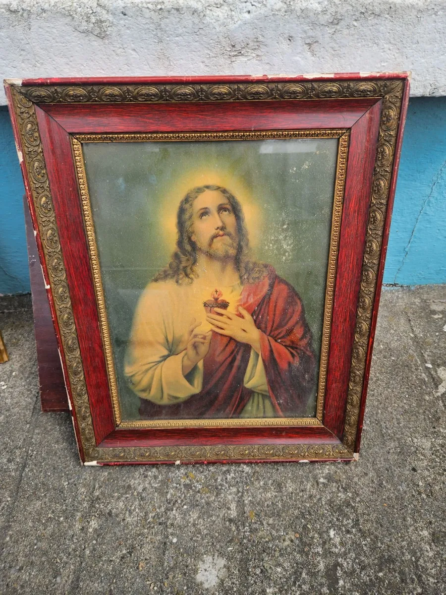 Vintage Religious Picture - Image 2