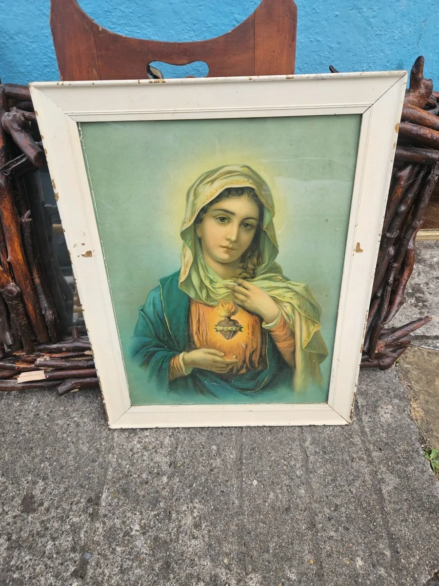 Vintage Religious Picture - Image 2