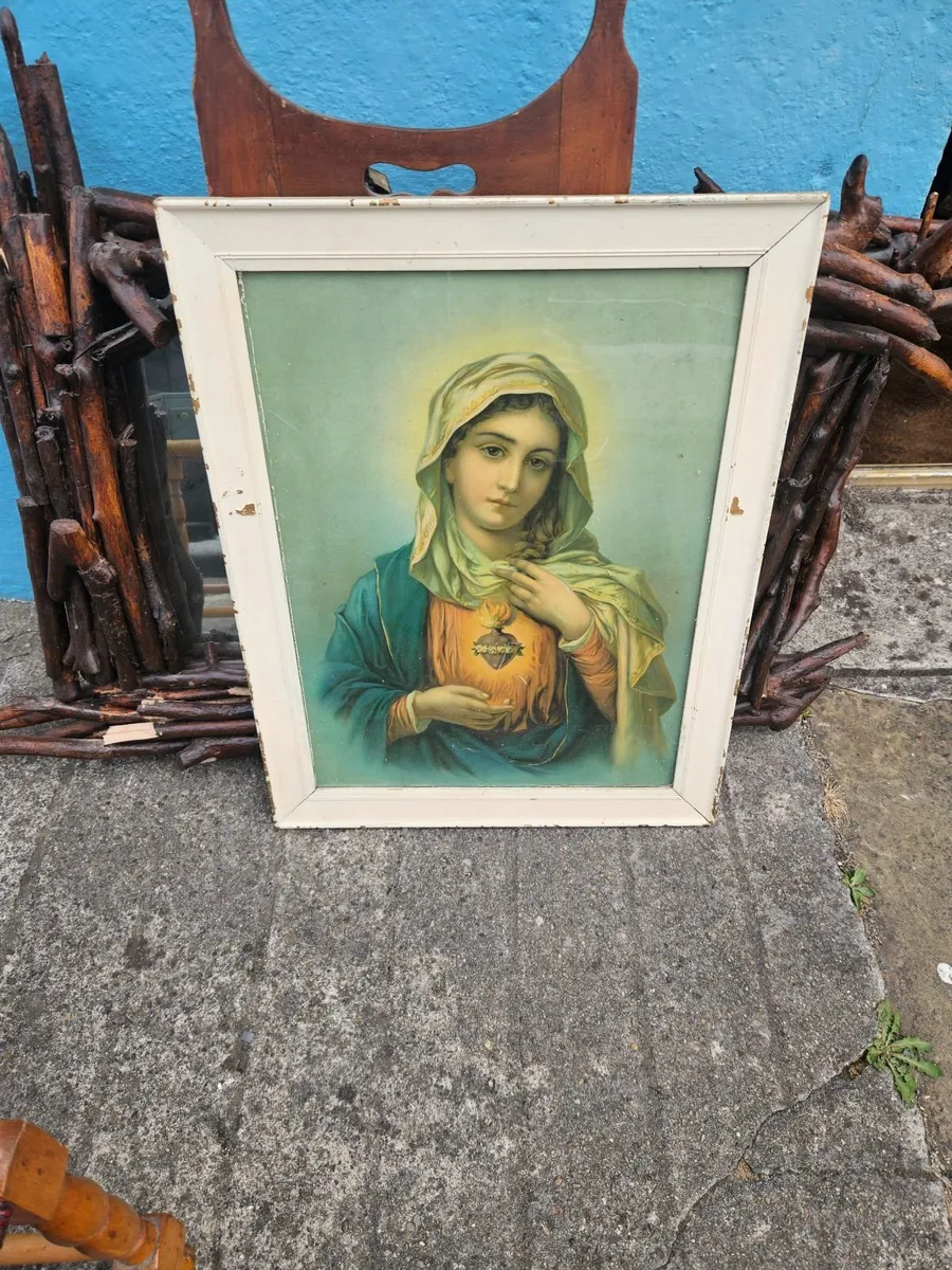 Vintage Religious Picture - Image 4