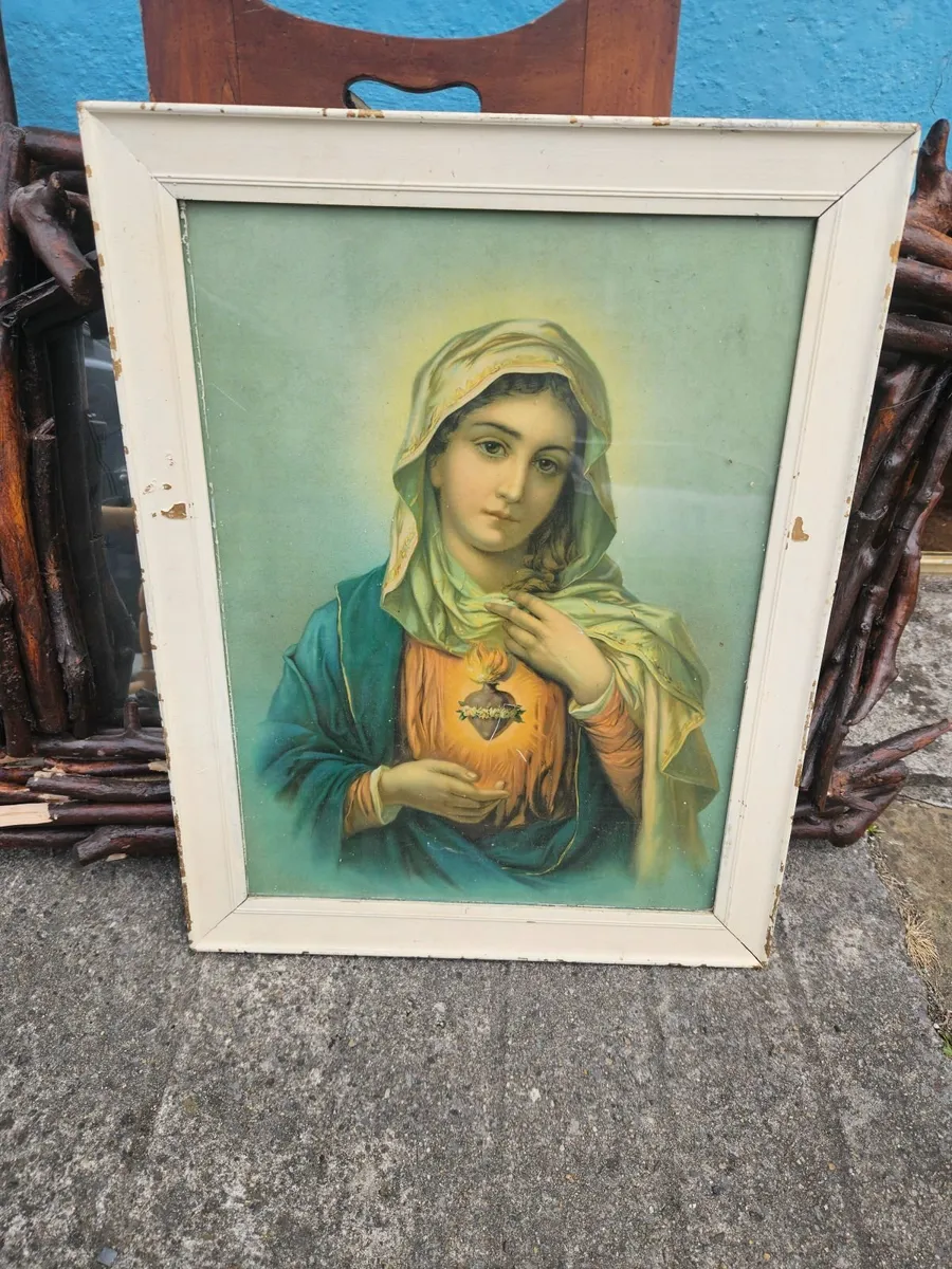 Vintage Religious Picture - Image 3