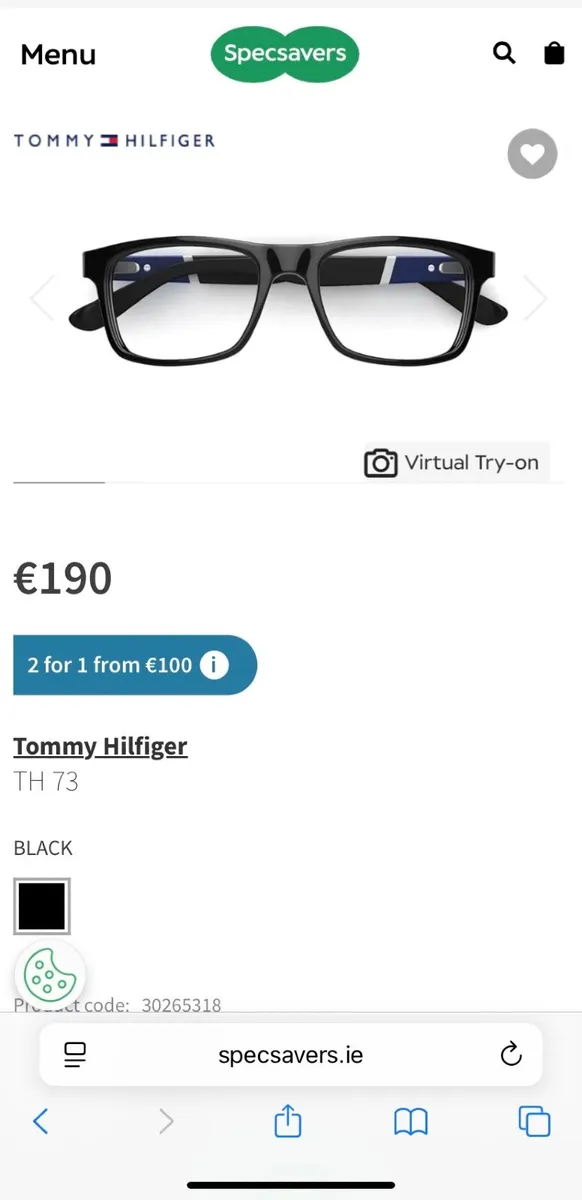 Tommy Hilfiger glasses. - Image 2