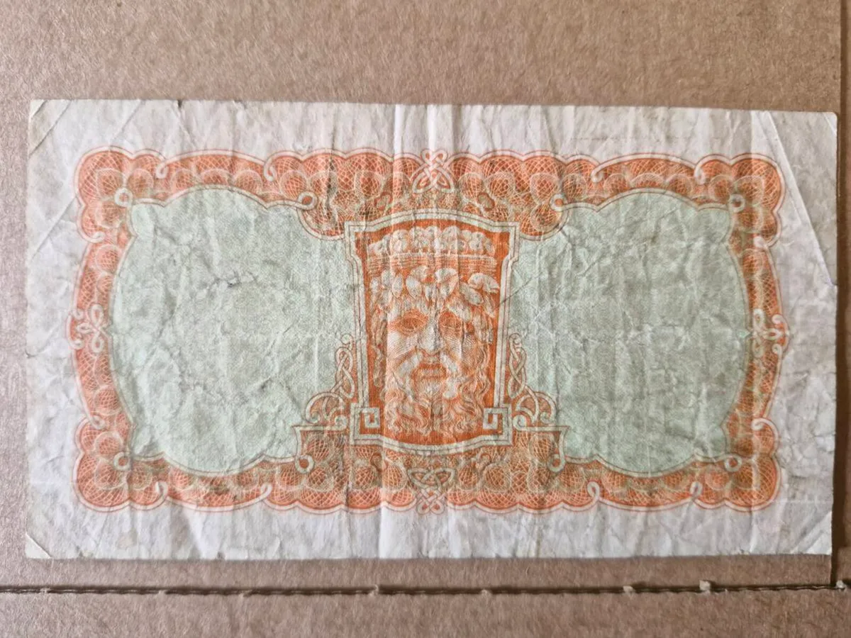 10 Shilling Lady Lavery 7/2/39 IRISH NOTE - Image 2