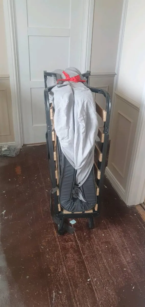 Fold up bed with mattress - Image 3