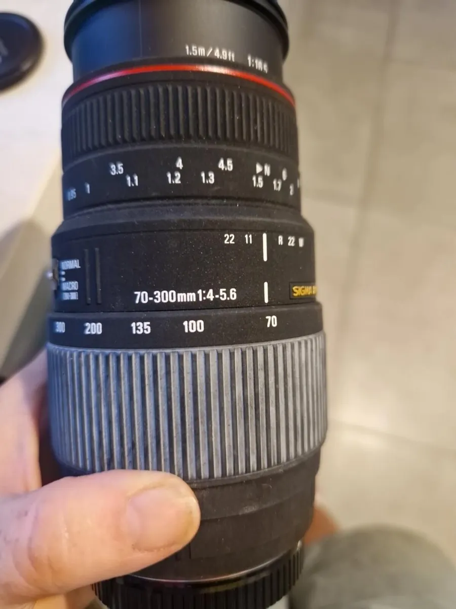 Sigma 70–300mm f/4–5.6 APO DG Macro Lens – Canon F