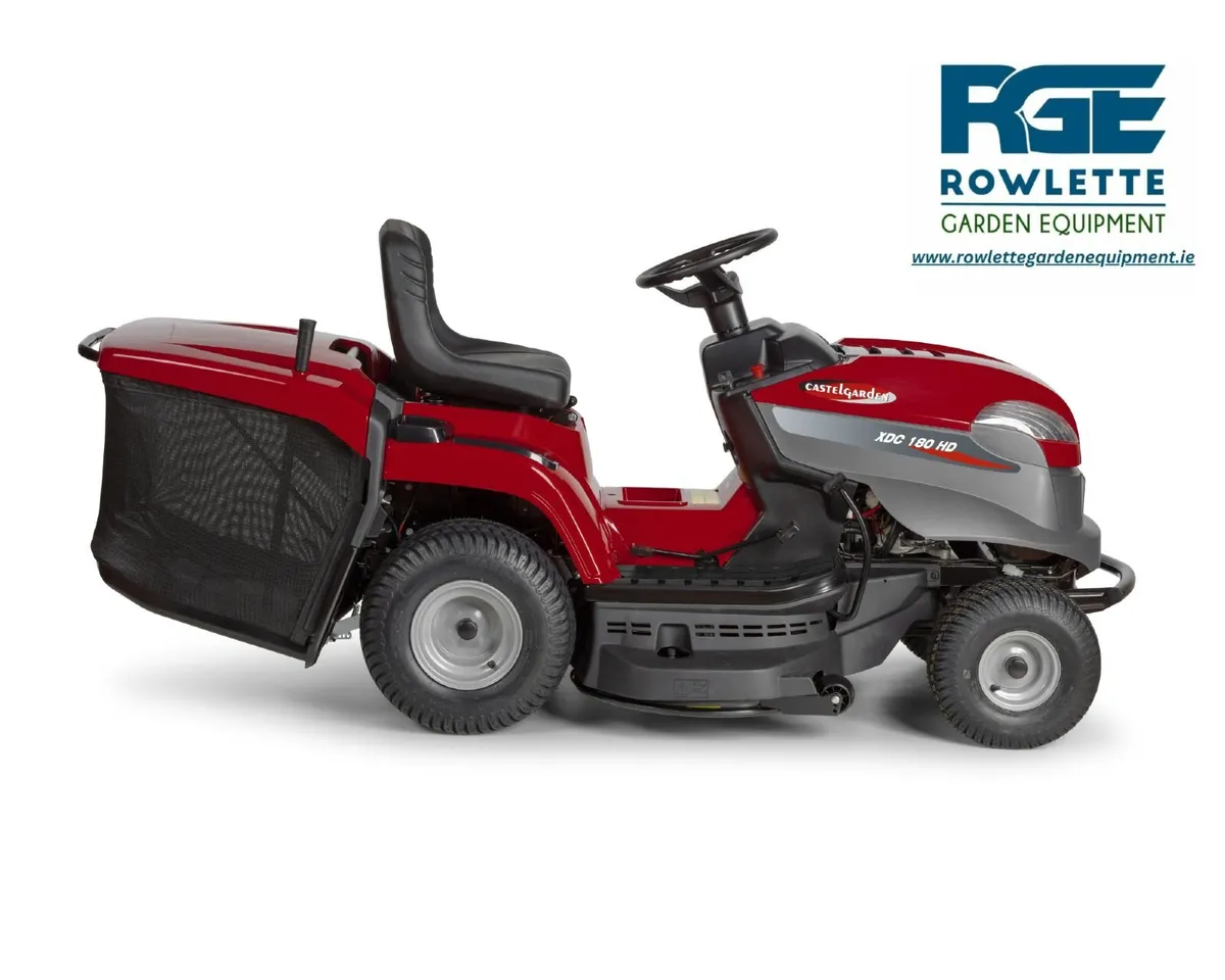 Castelgarden XDC180HD Petrol Ride-On Lawnmower - Image 3