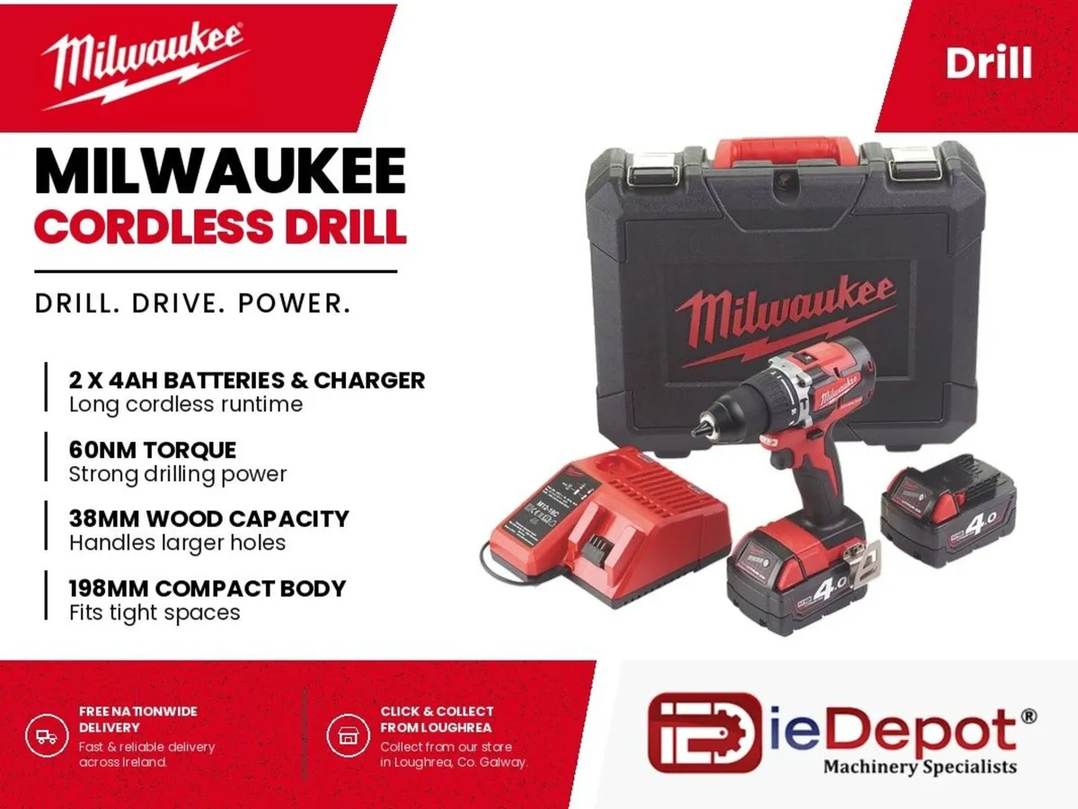Milwaukee Cordless Drill