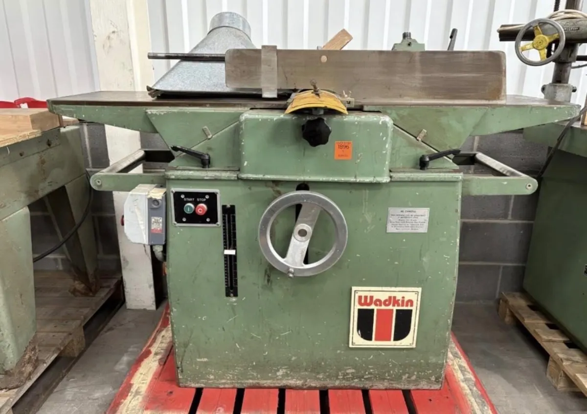 Wadkin UO/S 18” Planer Thicknesser – New Knives + - Image 1
