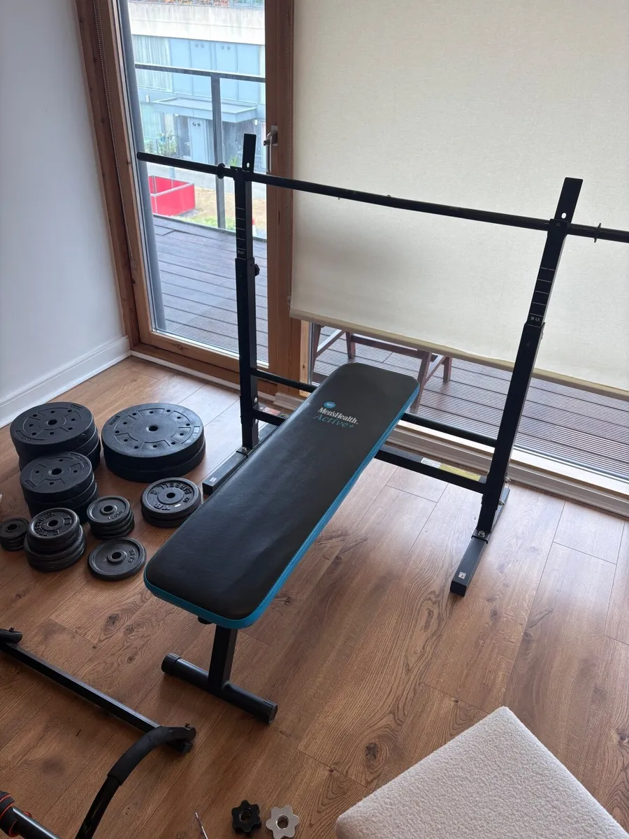 Gym Equipment - Bench and Weights - Image 4