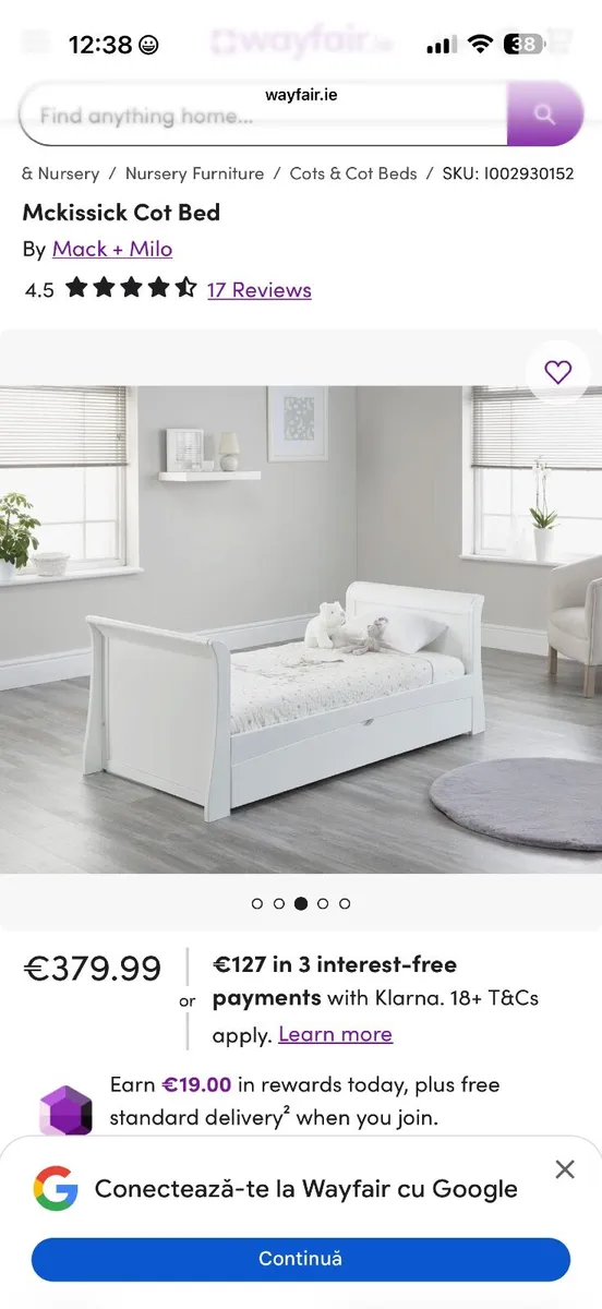 Baby cot - Image 2