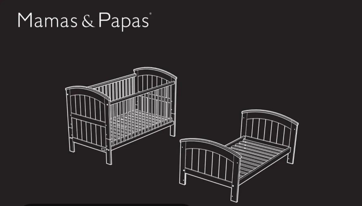 Mamas &Papas Hayworth cot bed - Image 3