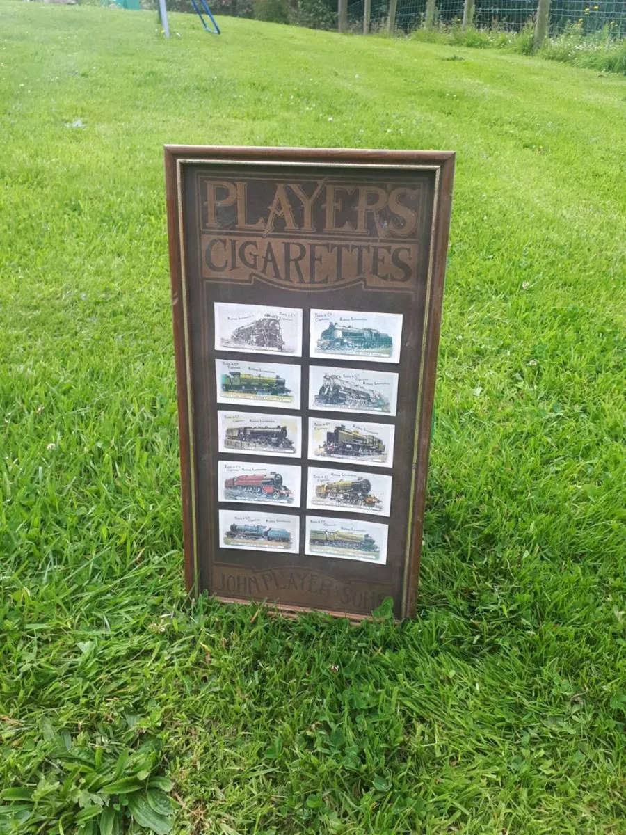 Players Cigs Ad Display Sign - Image 2
