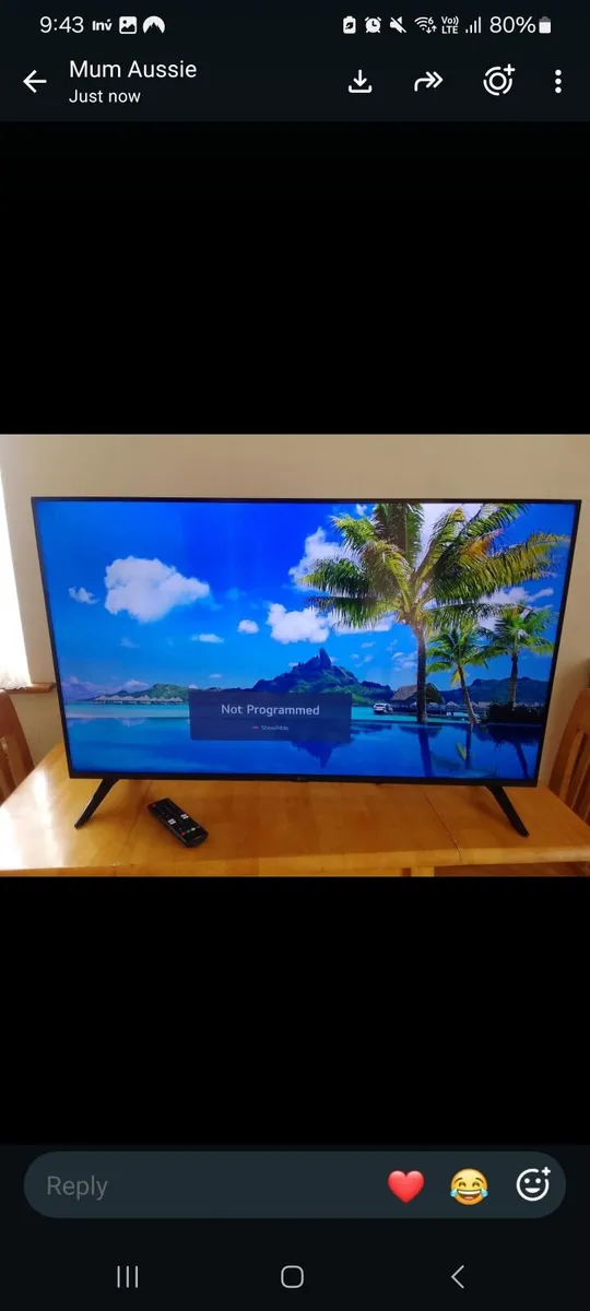 LG 43" LED Smart TV - Image 3